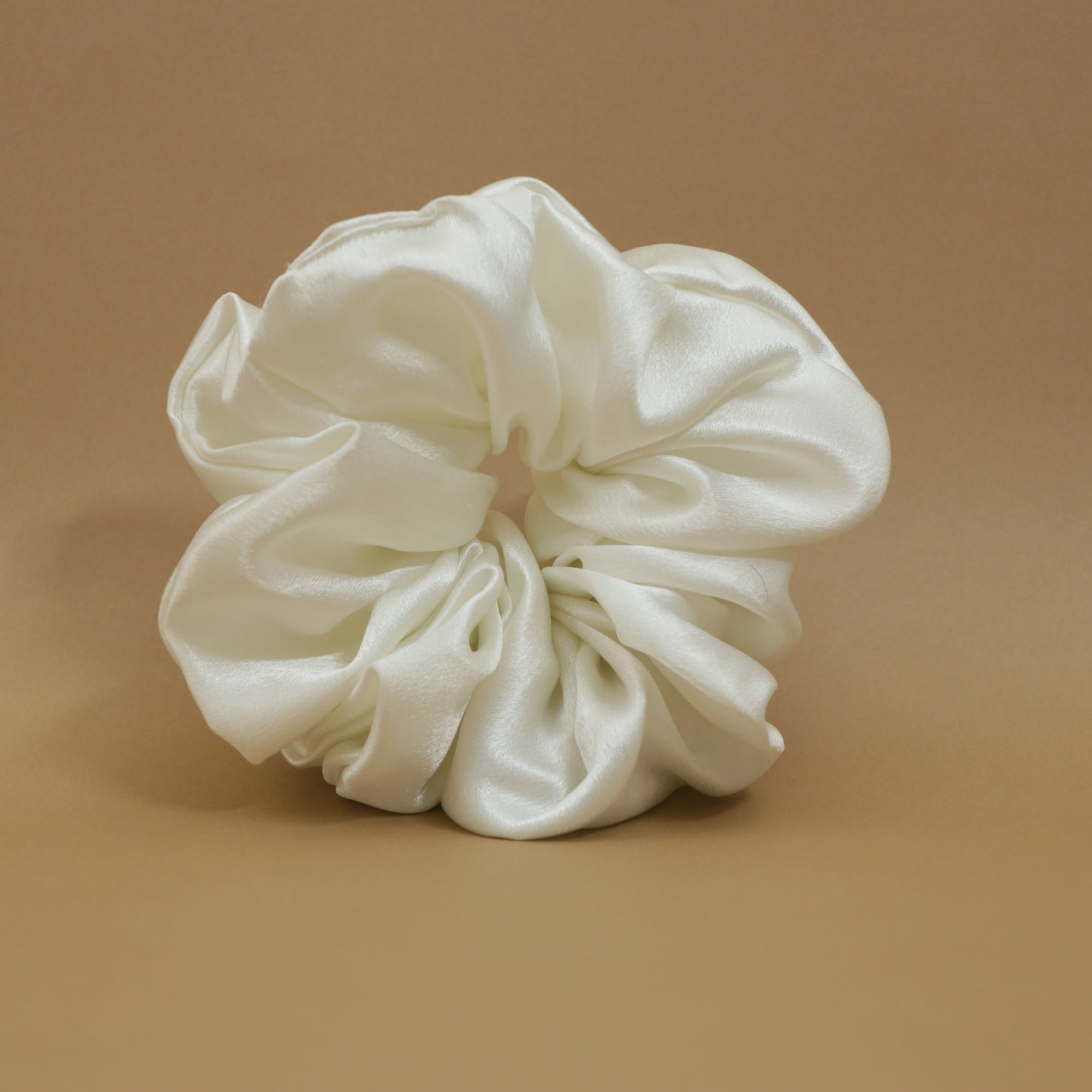 White Scrunchie