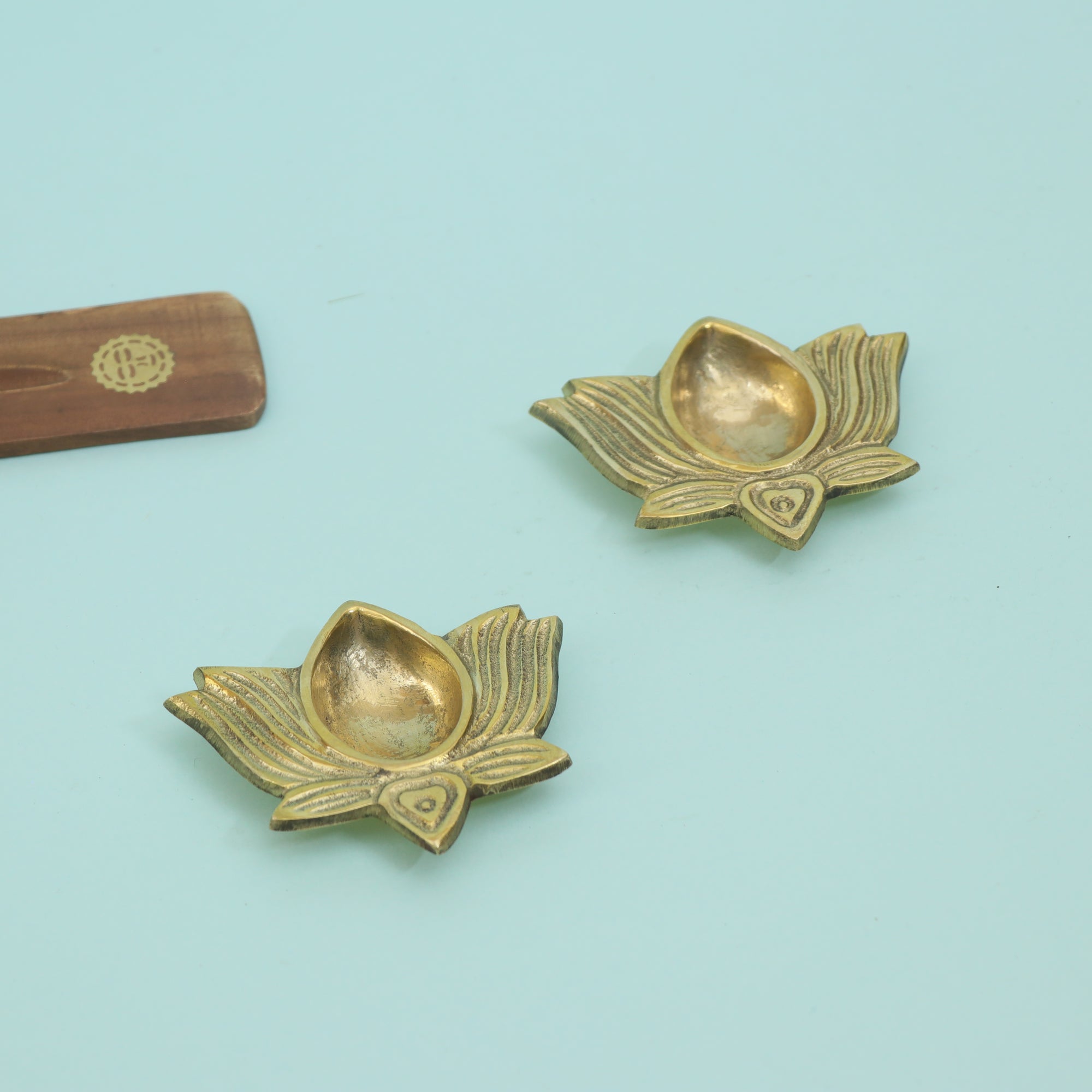 Lotus Brass Diya
