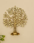 Pure Brass Kalpavriksha Tree with Birds