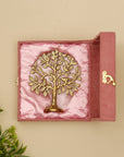Pure Brass Kalpavriksha Tree with Birds