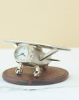 Vintage Aeroplane Desk Clock