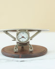 Vintage Aeroplane Desk Clock