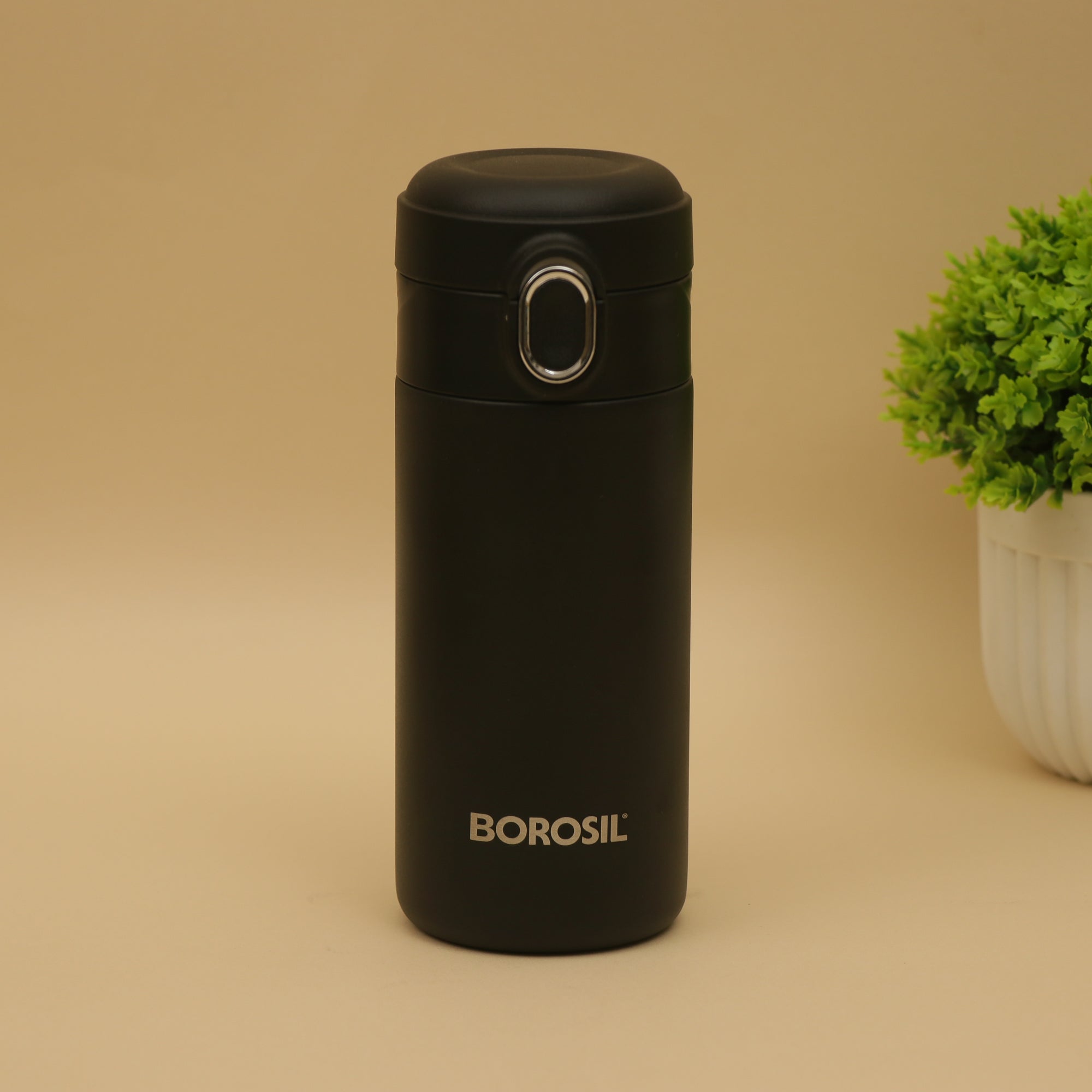 Borosil Coffeemate Stainless Steel Flask