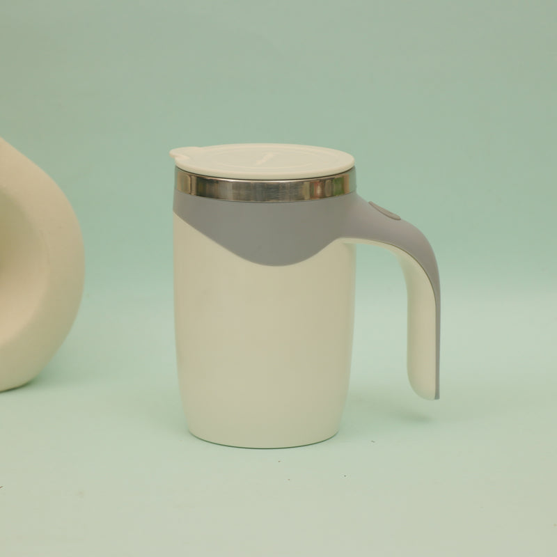 Automatic Self-Stirring Coffee Mug with Lid