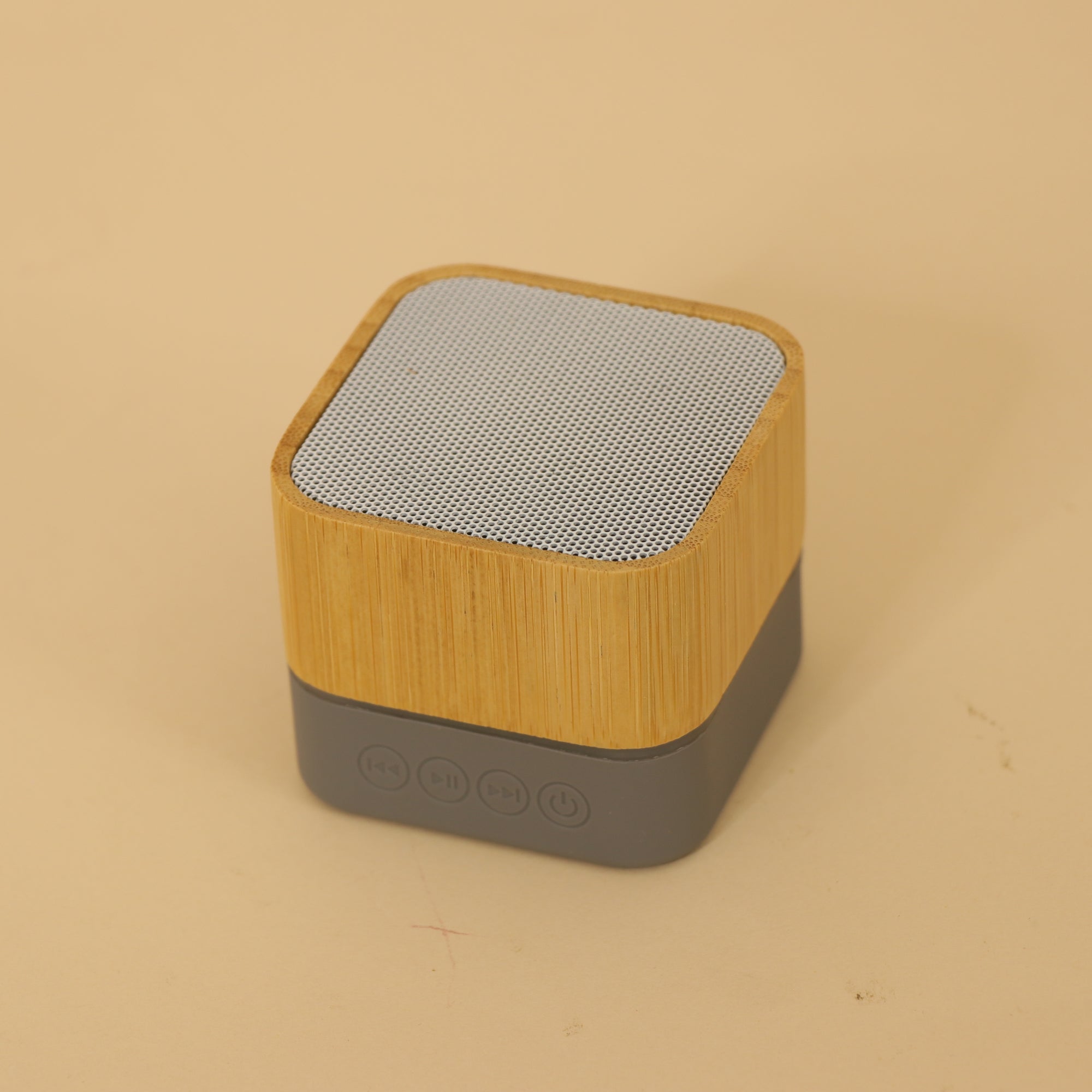Bamboo Finish Wireless Bluetooth Speaker | Compact Portable Speaker