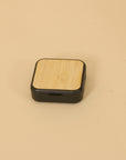 Bamboo Finish Multi-Connector Tech Kit | Compact Charging Adapter Set