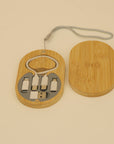 Bamboo Multi-Connector Charging Cable Kit with Wireless Charging Case