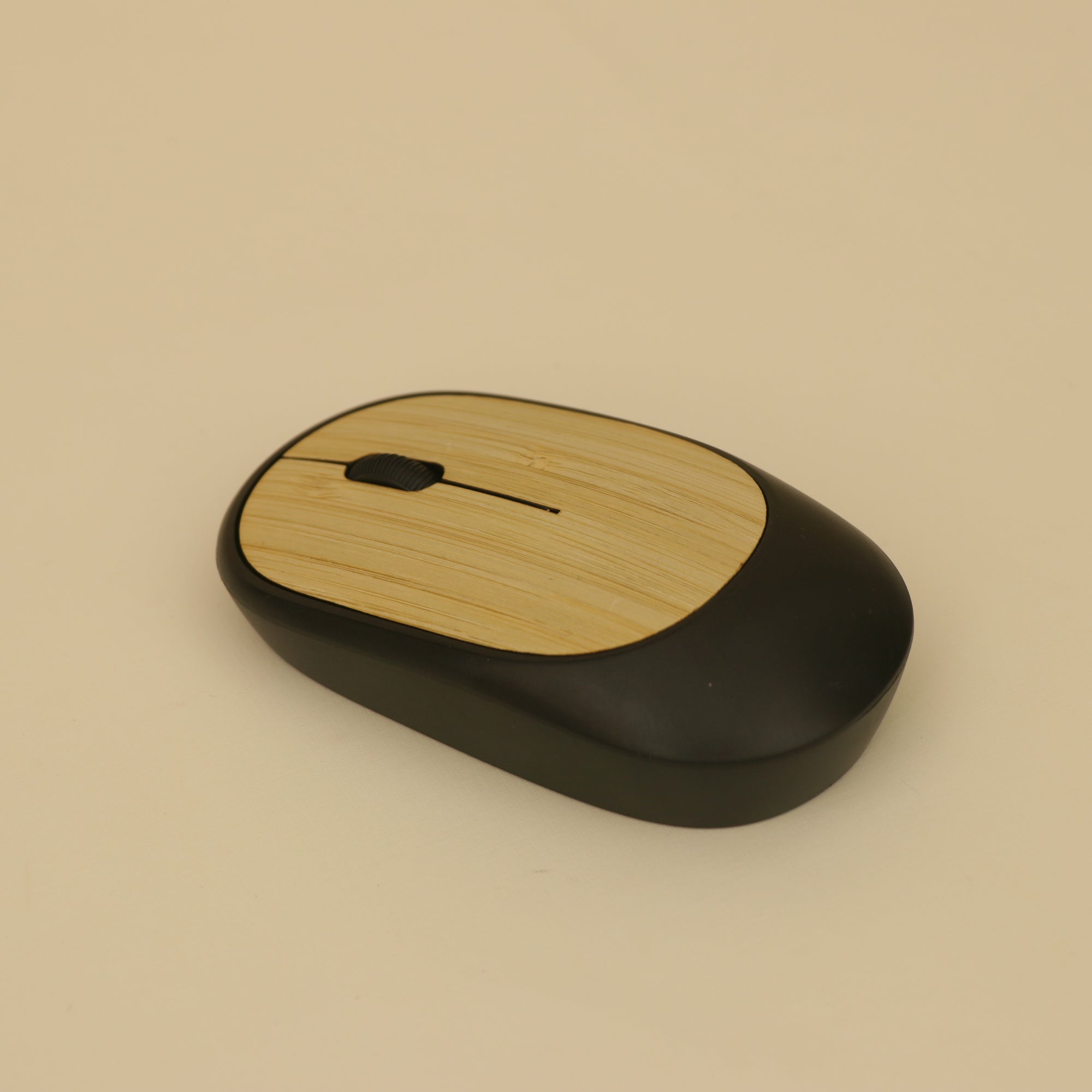Bamboo Finish Wireless Mouse