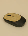 Bamboo Finish Wireless Mouse