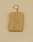 Bamboo Multi-Connector Charging Cable Kit with Keychain