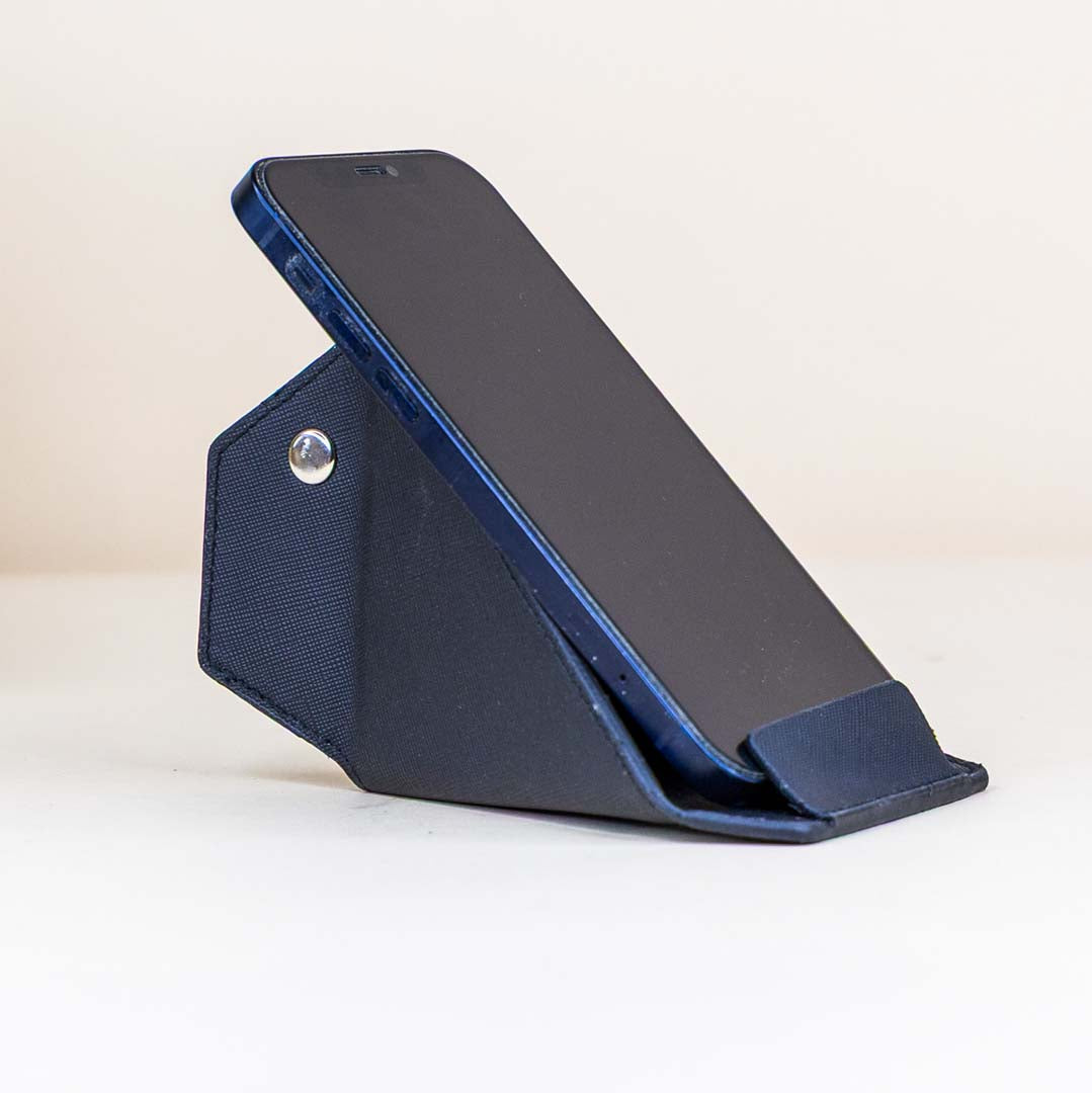 Leatherette Mobile Holder – Black
