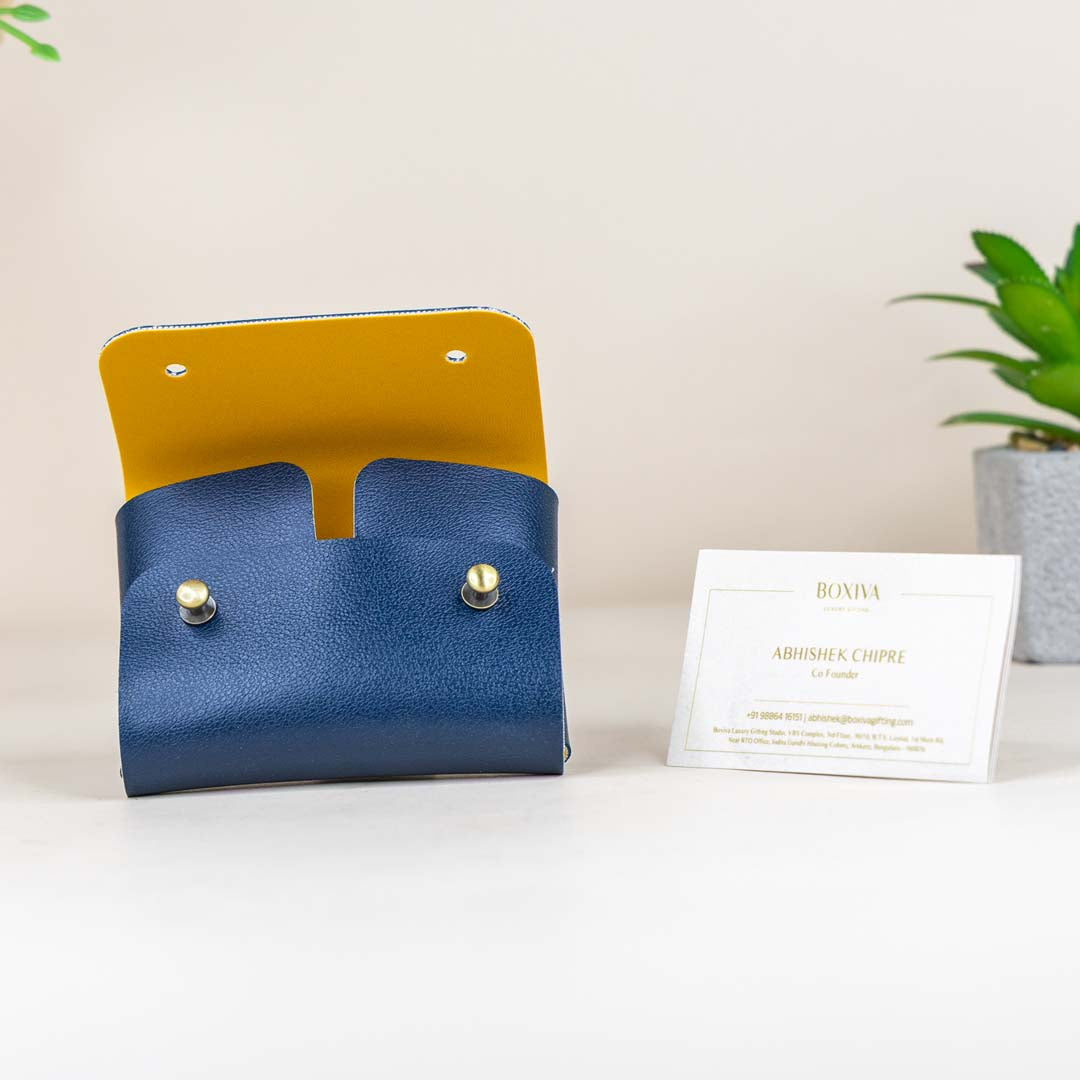 Leatherette Visiting Card Holder