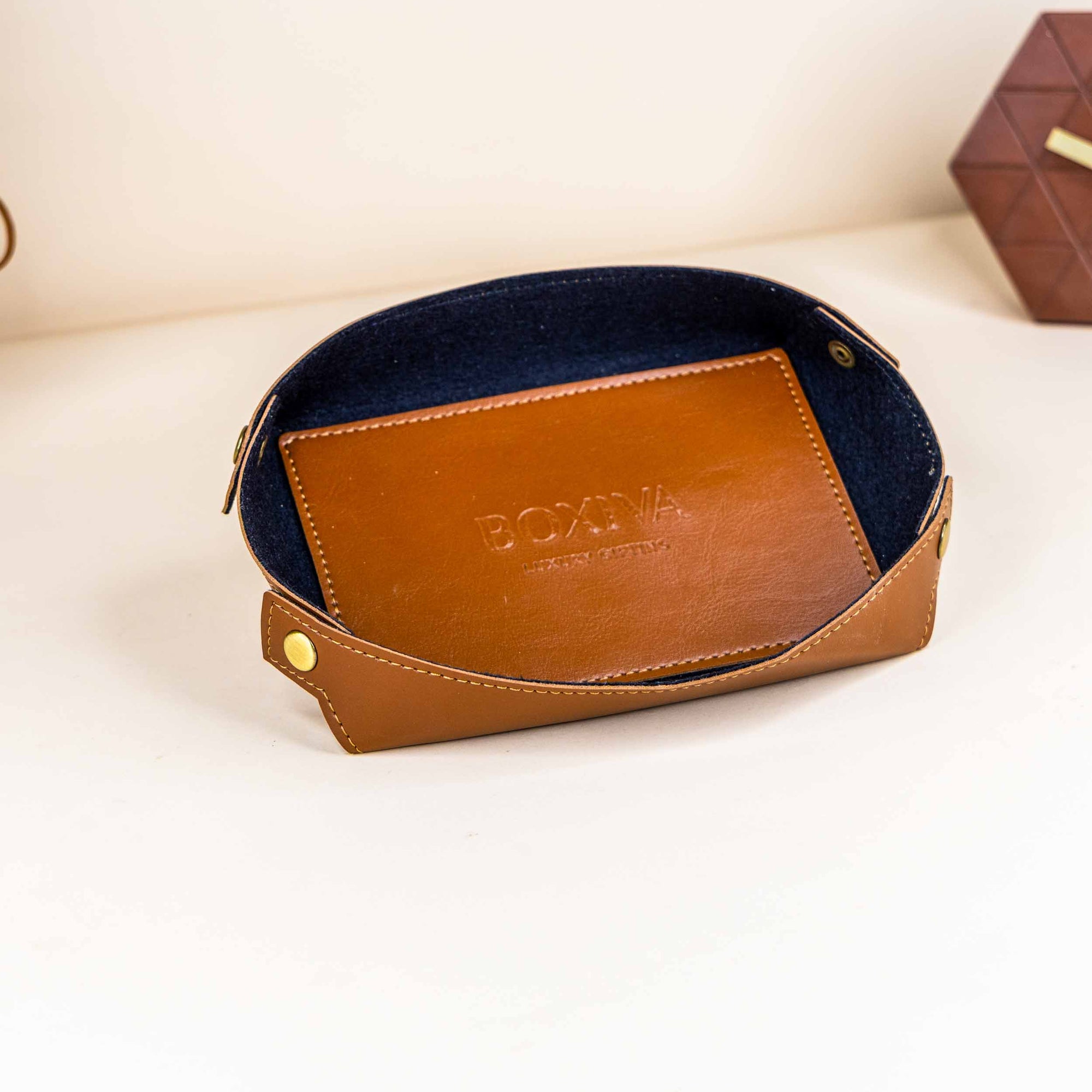 Leatherette Desk Organizer