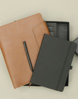 Leatherite Desk Organiser With Pen And dairy