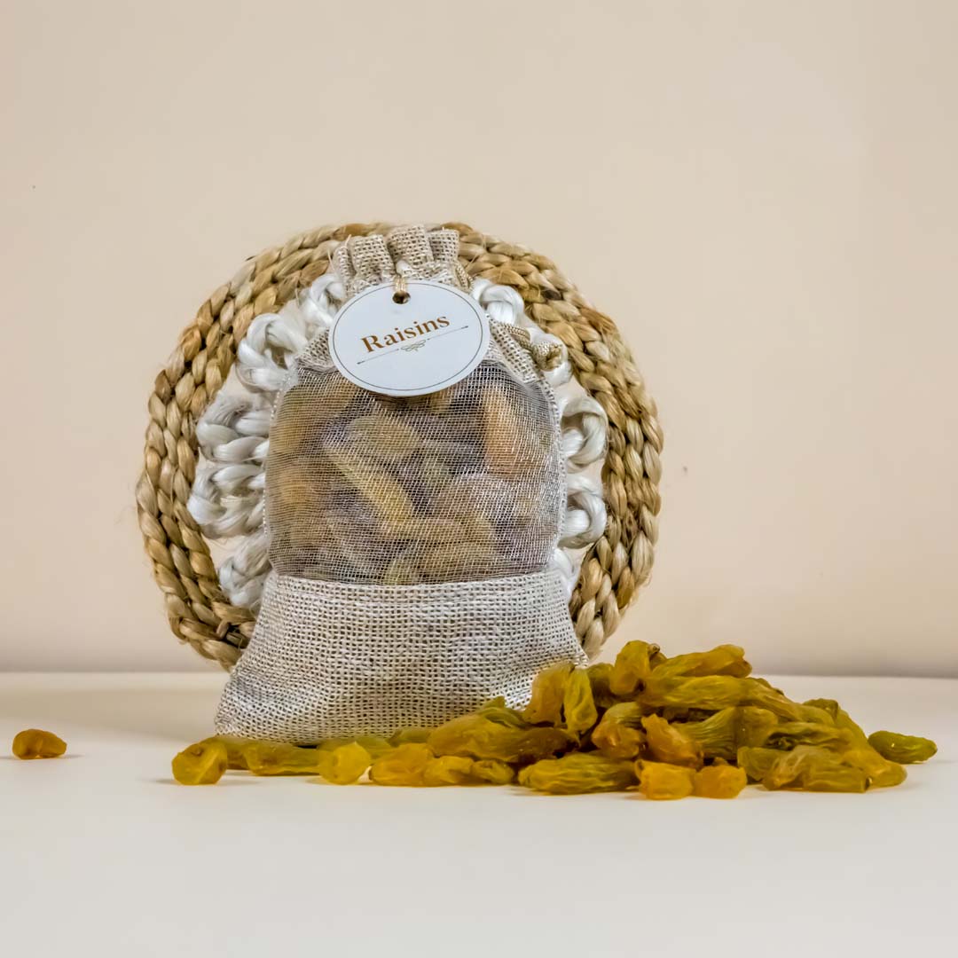 Raisins Potli Transparent