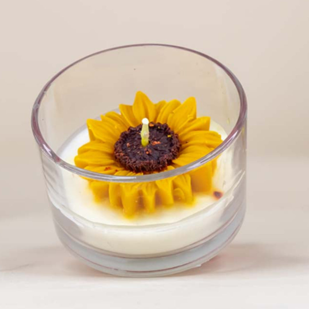 Sunflower Candle