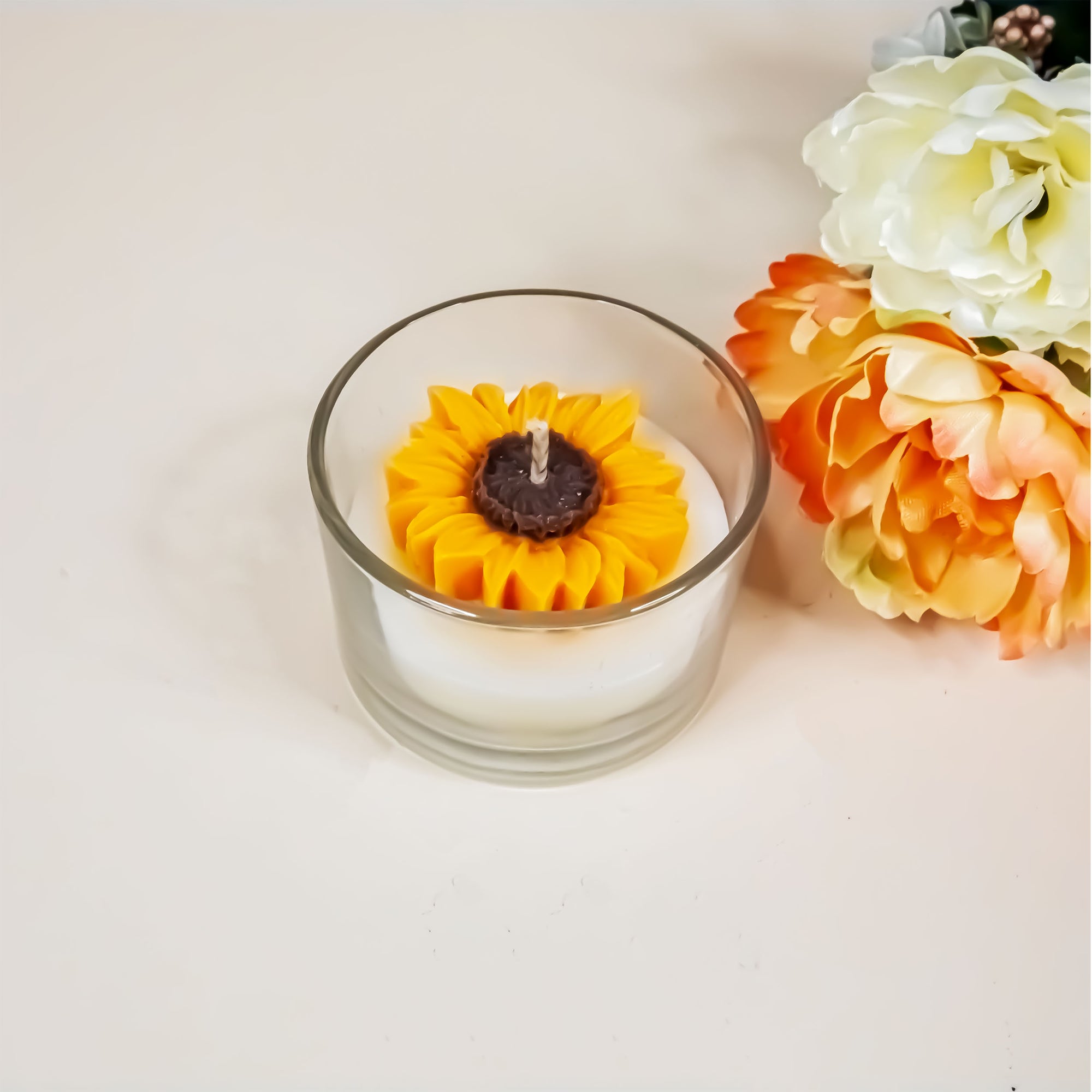 Sunflower Candle