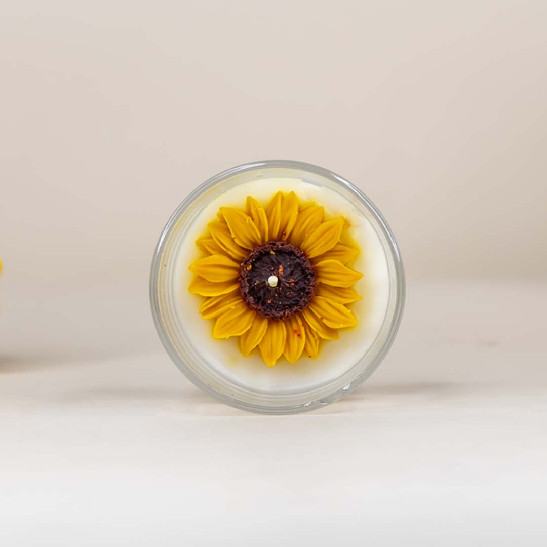 Sunflower Candle