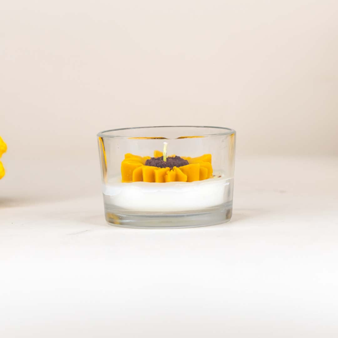 Sunflower Candle