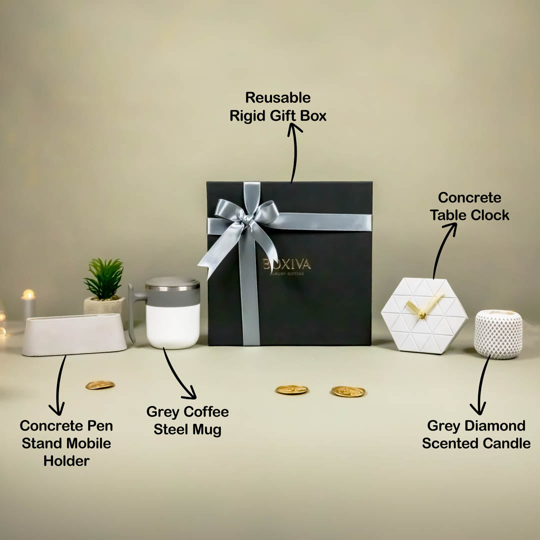 The Stylish Desk in Grey