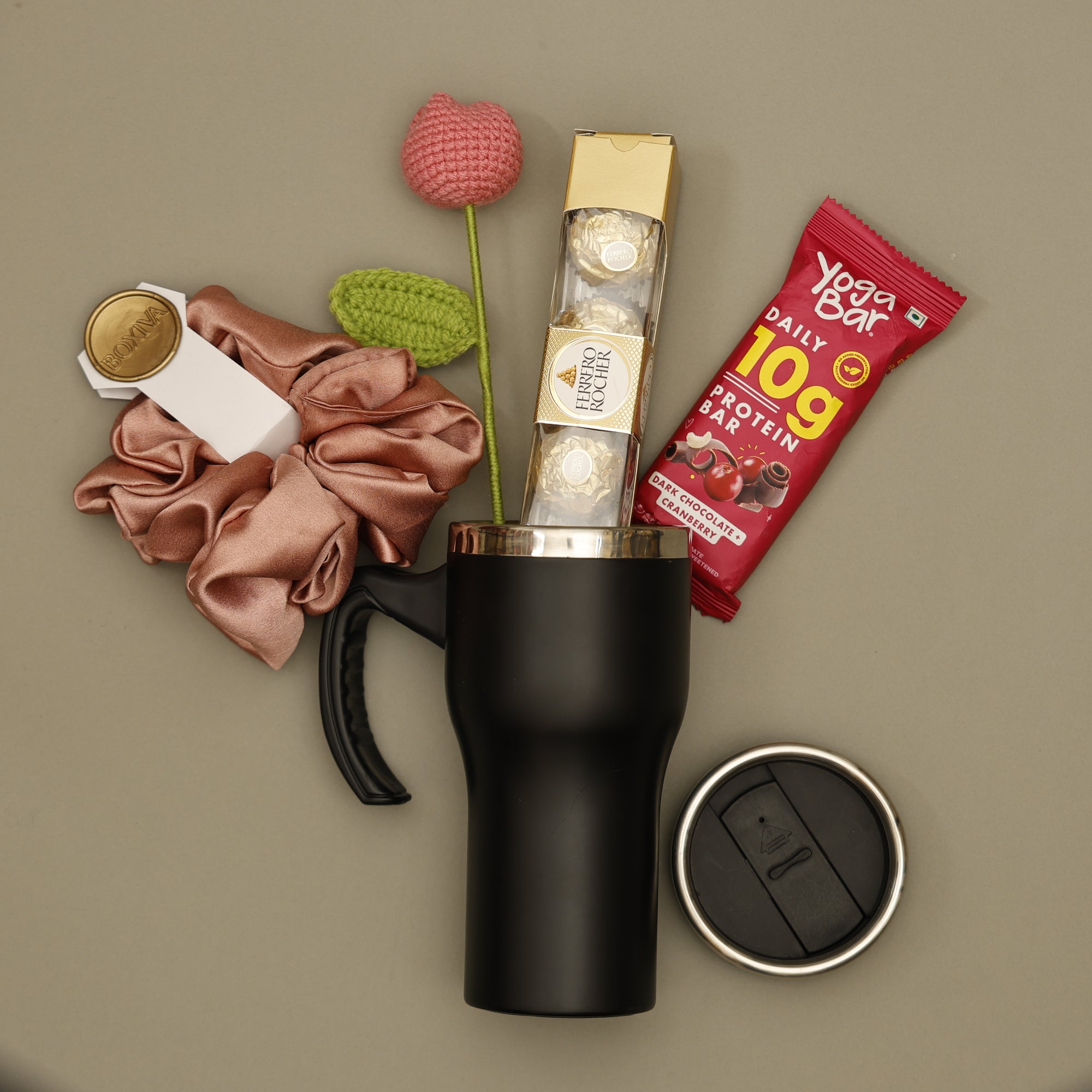 A hamper in a Mug