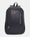 Swiss Military (Sleek Black Multi-Compartment Laptop Backpack)