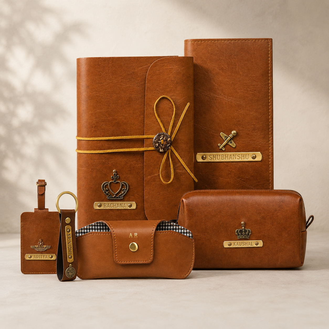 Personalized Executive Leatherette Gift Hamper